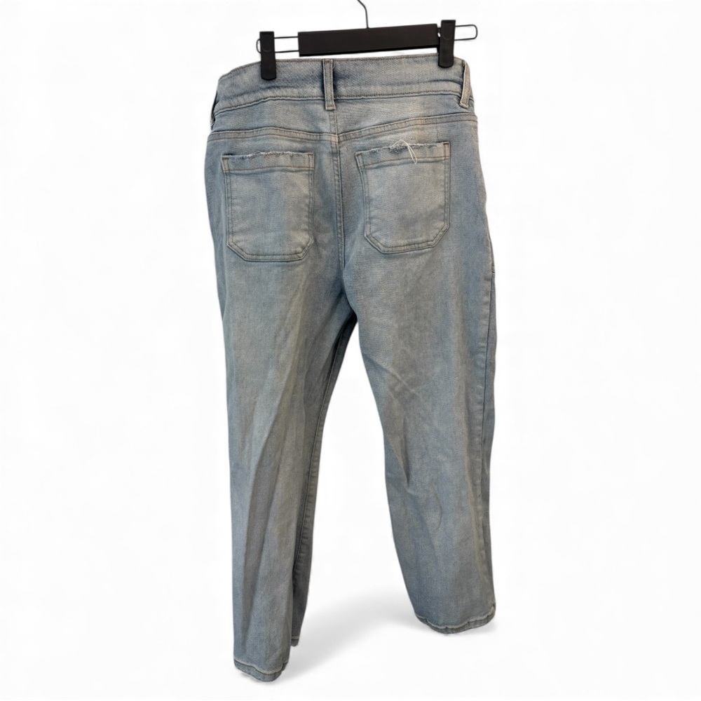 Kensie Vintage Luxe Straight Leg Jeans - Light Wash - Size 8 - Picture 3 of 4